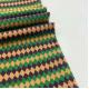 Medium GSM Knitting Jacquard Fabric 98%Polyester 2%Spandex 16CM 300GSN F01-050