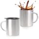 Shatterproof Thermal Wine Stainless Steel Cup With Handle Classic Style