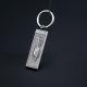 1.5mm 2mm Personalized Engraved Stainless Steel Keychains Innovative Souvenir