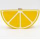 Lemon fruit watermelon creative fashion acrylic shoulder bag