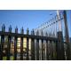 Europe Single Point Q235 Steel Palisade Fencing 2.0m Height For Residential