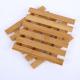 Bamboo Plant Saucer Blank Bamboo Coasters For 3.2 Inch Plant Pots Succulent Plants