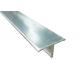 Anti Corrosion Laminate Floor Edge Profile Trims Aluminium T Shaped Dividing Type