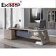 Luxury Study Combination Modern Style Desk Customized White Table