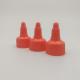Long Nozzle 24mm Red Plastic Screw Caps For Olive Oil Bottle