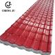 Red Upvc Roof Tiles Synthetic Resin Material Color Coated Roofing Sheet Tile