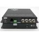 Multifunctional 4-ch Video+1-ch 10/100 Ethernet+1-ch RS232 To Fiber Optic converter