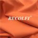 High Upf Rating Recycled Spandex Fabric Orange Color For Ultimate Activewear