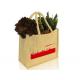 Extra Large Jute Shopping Bags , Personalized Burlap Reusable Grocery Bags