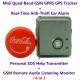 V8S Mini GPS Tracker+Anti-Burglar Alarm+Personal SOS Help Alarm Transmitter+Spy GSM Audio Listening Transmitter Bug