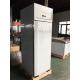 Europe Standard Stainless Steel Upright Refrigerator R404a Refrigerant Lower Noise