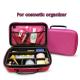EVA Makeup Brush Organizer Bag , Portable Makeup Train Case 6 pocket
