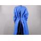 Disposable Reinforced Surgical Medical Surgical Gown Blue Surgical Gown