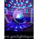 Stage Lighting/The New Mini LED Colorful Rotating Sunshine Small Crystal Magic Ball Light