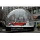 Merry Christmas Inflatable Snow Globe / Bubble Tent For Car Display