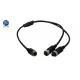 4 PIN 12MM Male To Male Vehicle Camera Aviation Cable IP67