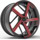 2-piece forged 5x112 deep dish concave alloy aftermarket wheels for Auid A8 5x112