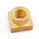 Copper Hot Forged Parts Flange Thread CNC Turning Process Tolerance ± 0.005mm
