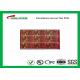 GPRS Module PCB Four Layer Red Solder Mask with ENIG Universal PCB