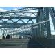 Hot Dip Galvanizing Steel Delta Bridge 12m Length 6 Tons Weight