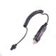 Car Electronic Wiring Harness With Cigarette Lighter Plug To Sae Quick Release Adapter