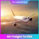 Door Fulfillment Services FTW1 DDP Air Freight To USA From Shenzhen