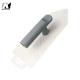 Ultralight White Plastic Plastering Float , Antiwear Plastic Skimming Trowel