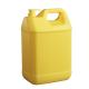 Yellow Detergent Plastic 1 Gallon Chemical Containers With Pump 210g