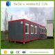 Luxury portable prefab shop building house container shop supplier