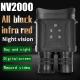 NV2000 Binocular Night Vision 4' screen zoom 6x IR distance 400m