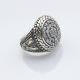 Designer Jewelry 925 Sterling Silver Ring with Cubic Zircon(R39)