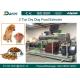 Kibble Dog Pet Food Extruder Equipment / Processing Machine with double screw
