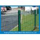 200*55mm Welded Wire Mesh Fence Galvanized Iron Wire For Sport Field