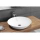 Elegant Appearance Counter Top Washbasins Customized Color Blue Black Grey