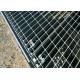 Outdoor Metal Drain Cover Galvanized Steel Grating 130mm Bar Pitch