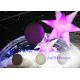 Custom Star Inflatable Lighting Decoration For Party Event