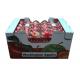 Rectangle Corrugated Fruit Packing Boxes For Strawberries , Glossy / Matt Lamination