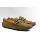Handmade Mens Suede Walking Shoes Non Slip Genuine Leather Moccasin Gommino Shoes