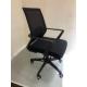 Stylish Ergonomic SGS 121cm Fabric Desk Chair With Arms
