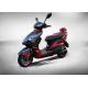 Front Disc Brake Electric Motorcycle Scooter , Electric Ride On Scooter 45km / H