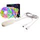 DC 12V RGB LED Light Strip Indoor Outdoor LED Strip With Blutooth WiFi Controller