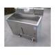 304 Stainless Steel Surgical Scrub Wash Sink Double Bowl Brushed Surface