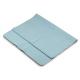 Blue Yoga Towel Anti Fatigue Non Slip With TPE Bottom For Relaxation