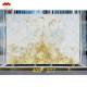 Cut-To-Size Polished Luxury Translucent White Onyx Marble Slab for Villa Wall Art Panel
