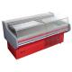 2.5M Seafood Chiller Freezer Meat Display Freezer Supermarket Meat Display Fridge For Sale