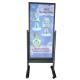 Indoor Floor Stand ODM Aluminum LED Slim Light Box With Wheels