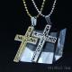 Fashion Top Trendy Stainless Steel Cross Necklace Pendant LPC160