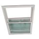 Directly Sell PVC Double Glazed Wood Frame Double Hung Windows for Swing Open Style