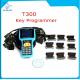 T300 Key Programmer Newest V16.8 T 300 T-300 OBD2 Auto Key Transponder English Spanish Optional T300 T-code Key Maker