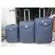 Durable Eva Expandable Luggage Iron Frame 3 Pieces Set 600DTWILL On 2 Big Wheels